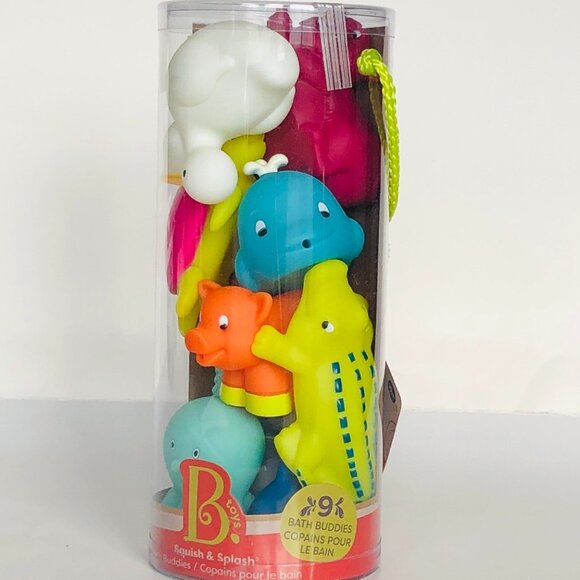 B. toys – Animal Bath Squirts – 9 Water Squirts For Baby 10 months New Sealed - Picture 8 of 12